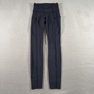 Lululemon Fast and Free High-Rise Tight 28" 5 Pocket Women's Size 2 Black M